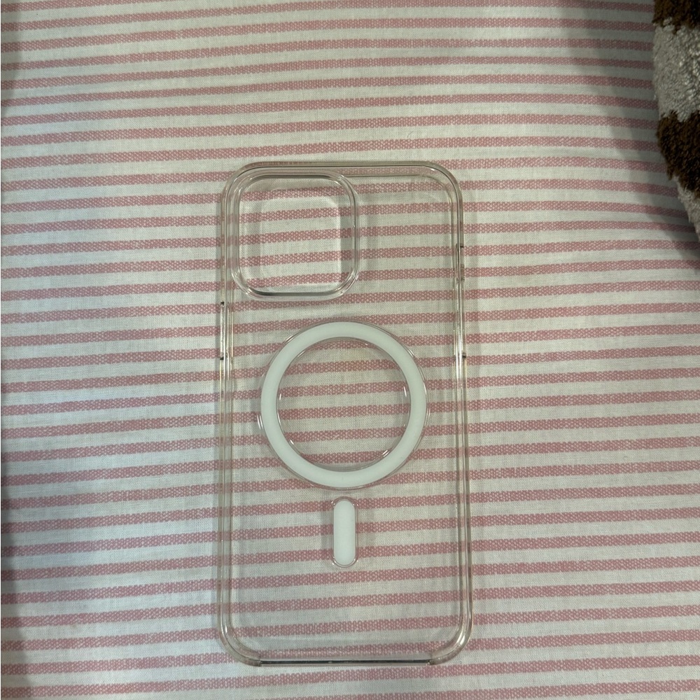 Clear Phone Case with MagSafe Compatibility